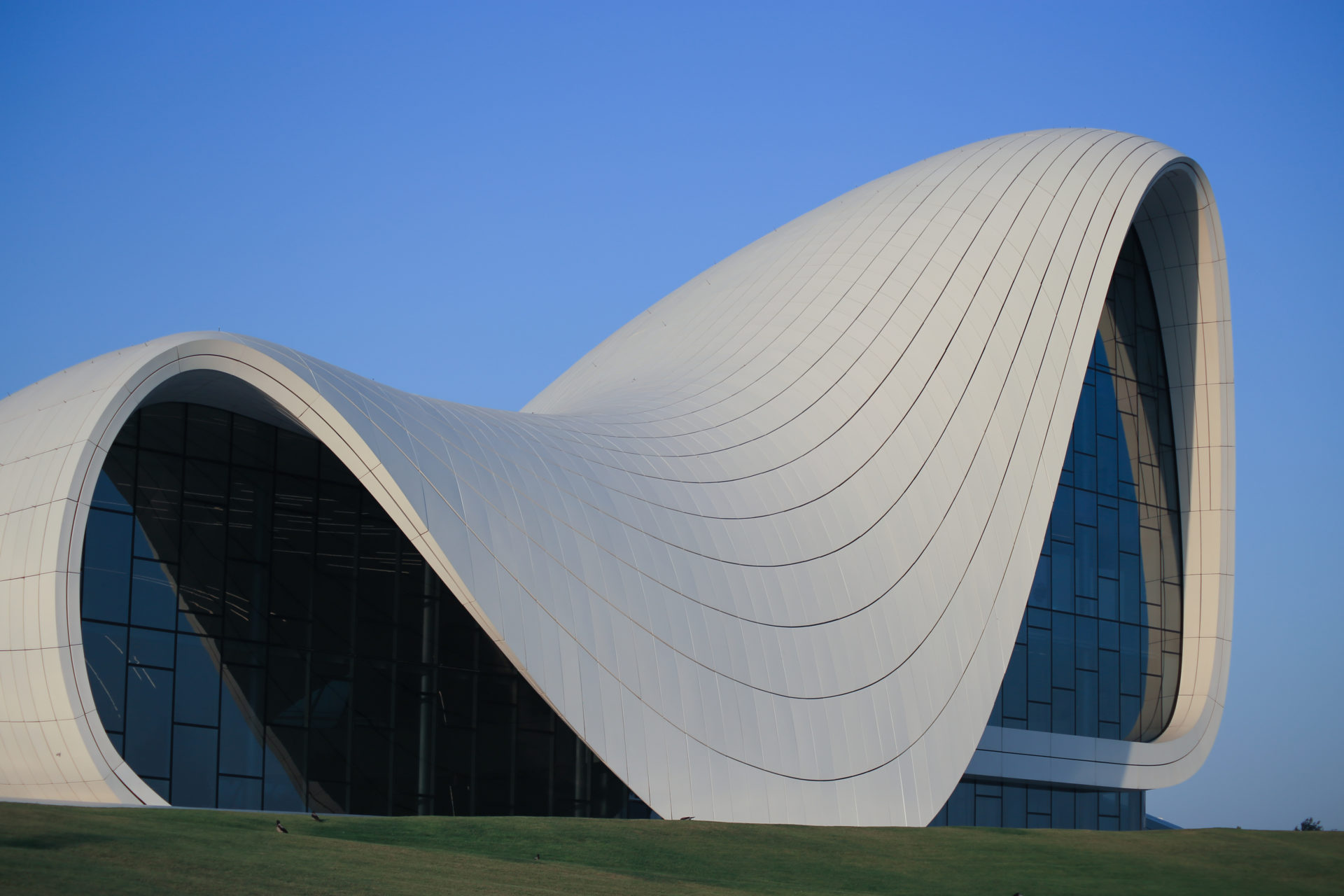 Architecture in Baku, Azerbaijan.